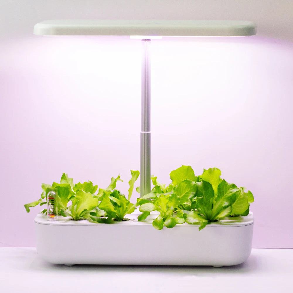 Hydroponic Growing Systems for Home, LED Grow Light, Non-Toxic Soilless Smart Planting Machine, Indoor Gardening